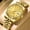 All gold with gold surface, variant on New Men's Watch High-end Trendy Fashion Men's Calendar Steel Band Watch Elegant Casual Versatile Men's Wristwatch