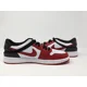 thumbnail image 4 of A i r-Jor-dan 1 Low Flyease Gym Red Men's Sneakers BRED Multi Size, 4 of 5