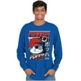 thumbnail image 5 of The Smurfs Cool Kanji Big Poppa Men's Long Sleeve Tee T Shirt Brisco Brands S, 5 of 6