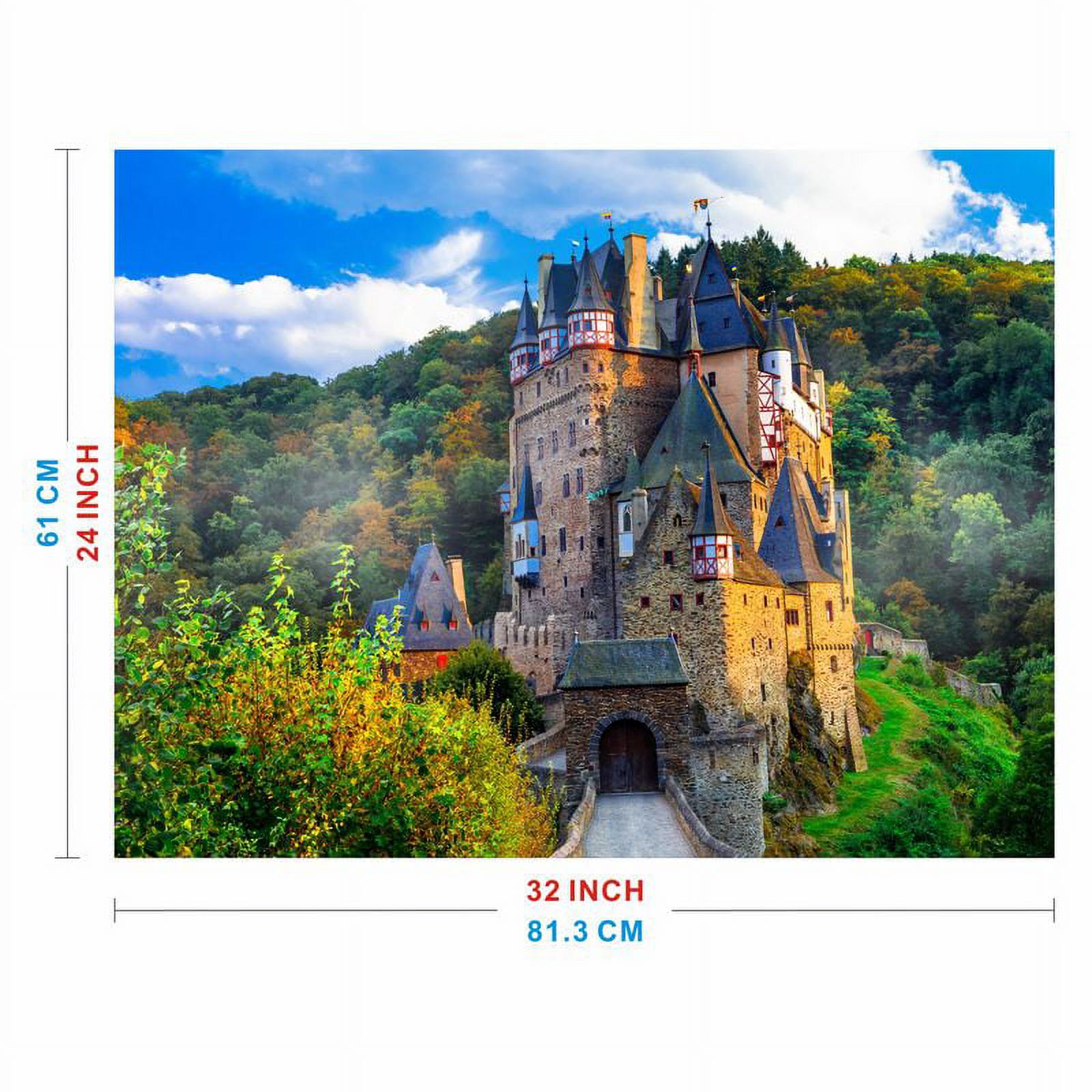 Wuundentoy Premium Editon "Eltz Castle, Germany" 1500 Pieces Jigsaw Puzzle - image 5 of 7
