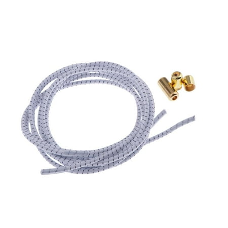 

Shoelaces Lock - Elastic Reflective Shoelaces for Sneakers White