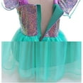 thumbnail image 5 of Little Girls Mermaid Princess Dress with Accessories Dressed Up Party for 3-8Y, 5 of 7