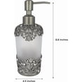thumbnail image 6 of Decozen Gifts for Mom - Premium Frosted Glass Lotion Dispenser for Mother's Day Gifts, Bathroom Decor, Soap Dispenser, Glass Pump Bottle, Liquid Hand Soap Bottle - Mothers Day Decor, 6 of 6
