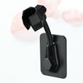 thumbnail image 6 of NICEXMAS 2Pcs Durable Handheld Shower Holder Shower Nozzle Base Bracket Plastic for Parents Black, 6 of 8