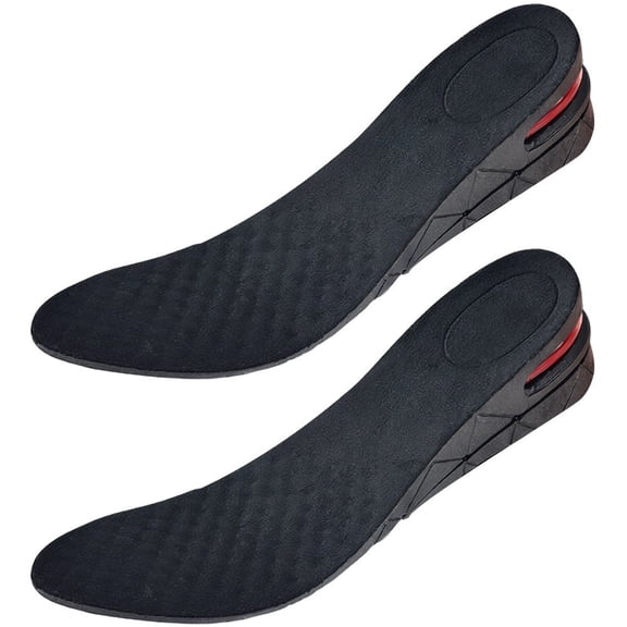 Hzzsbu 1Pair Height Increase Insole, 5/7/9cm Variable Height Shoes Insoles Heel Increase Insoles Absorbing Growing Sole Height Pad Height Insoles for Unisex
