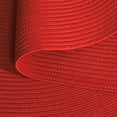 thumbnail image 6 of SAFAVIEH Braided Rishika Solid Machine Washable Reversible Area Rug, Rust, 6' x 6' Round, 6 of 11