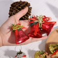 thumbnail image 3 of Colgante de campana de Feliz Navidad, nota Musical dorada, adornos colgantes para árbol de Navidad, fiesta de año nuevo, decoración del hogar, regalo de Navidad, 4 piezas por juego, 3 of 4