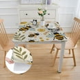 thumbnail image 2 of nygtbtfer with , Table Cloth Wipeable Table Cover for Dining Kitchen Party Table white, 2 of 8
