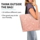 thumbnail image 2 of Disketp Rose Gold Glitter Bolsa Tote Estampada para Mujer, Bolso de Hombro y de Mano para Compras y Viajes, 2 of 7