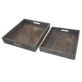 thumbnail image 2 of Set of 2 Square Decorative Wooden Serving Tray, 2 of 8