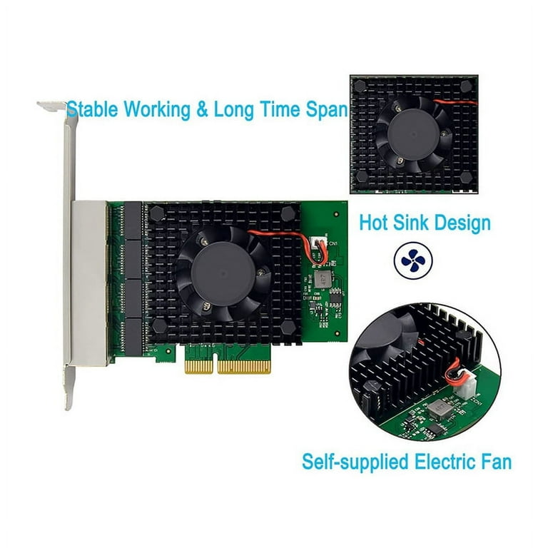 PCIe 3.1 2.5GbE Network Adapter Gigabit Ethernet NIC Card