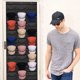 thumbnail image 4 of IDEANATEGRATE Organizador De Gorras Negro Para Colgar En Puerta Ideal Para Jardín Y Exhibición En Tiendas, 4 of 8