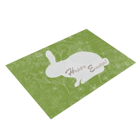

Place Mats Outdoor Wicker Chargers Happy Easter Peeps Placemats Truck Hop Bunny Table Mats Seasonal Spring Washable Place Mats Table Decoration For Easter Bunny Holiday Farmhouse Gathering Party