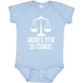 thumbnail image 3 of Inktastic Lawyer Daddys Little Co Counsel Boys or Girls Baby Bodysuit, 3 of 5