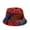 Blue, variant on Winter Bucket Hat for Women Leopard Warm Hats Cute Warm Soft Faux Fur Fisherman Cap Green