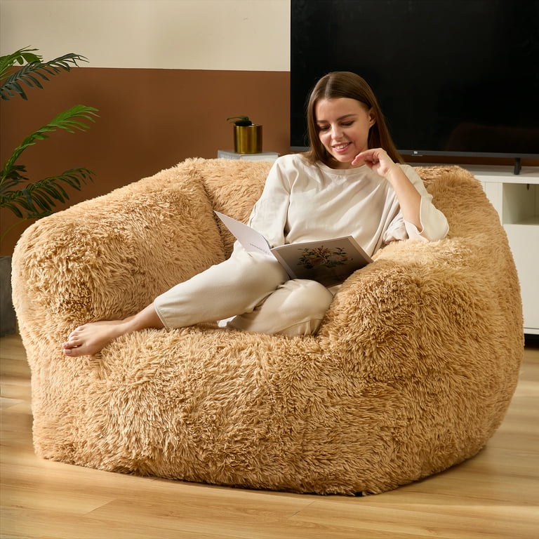 Sofa Chair High Back Bean Bag Chair Extra Large Bean Bag Accent
