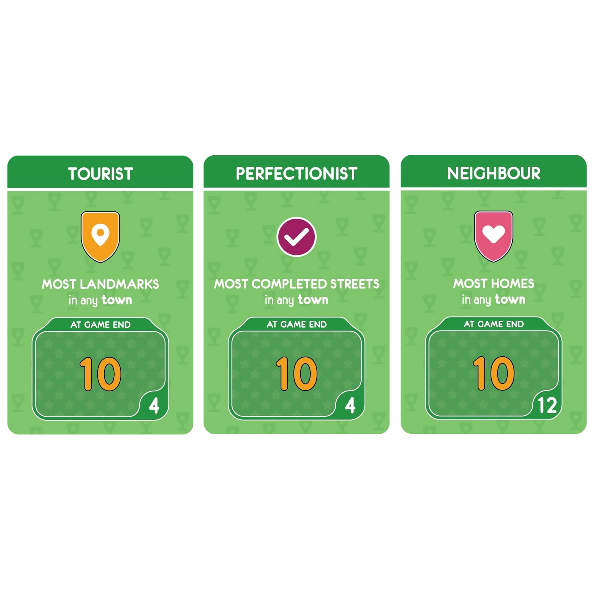 Mighty Boards: Tenby - Matching Card Game, Action Drafting, Street Building Competition, Build The Perfect Welsh Seaside Town, Ages 14+, 1-5 Players