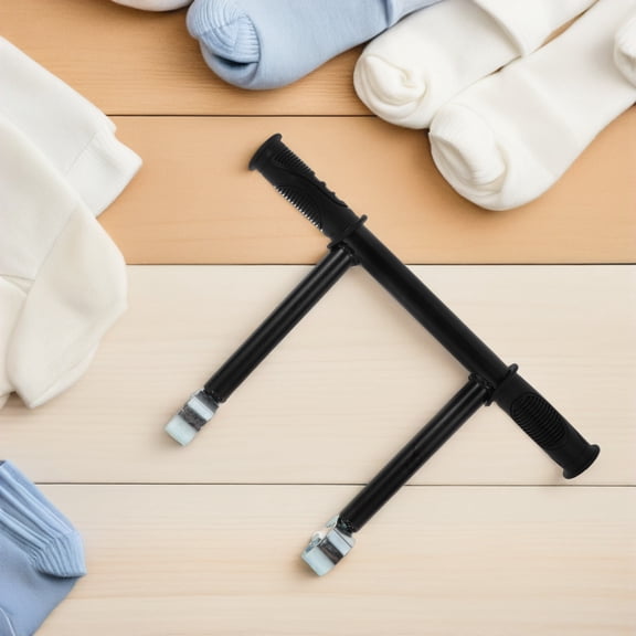 OUNONA Stroller Extension Handles for Baby Stroller Plastic Black 1Set Designed for Safety Guard Against Slippage