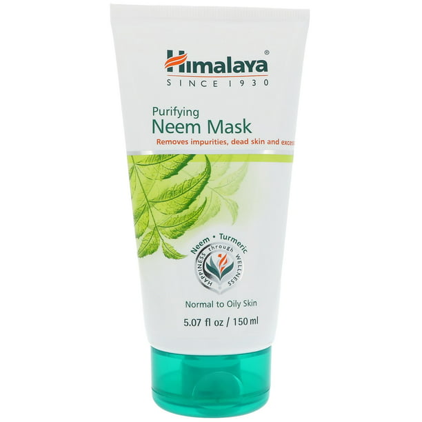 Himalaya Purifying Neem Mask Turmeric, Oily 5.07 oz - Walmart.com