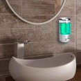 thumbnail image 5 of Dispensador de jabón de pared, 500 ml/16,9 oz, dispensador manual de gel de ducha y champú líquido para manos, contenedor de loción comercial para baño, cocina y oficina, 5 of 5