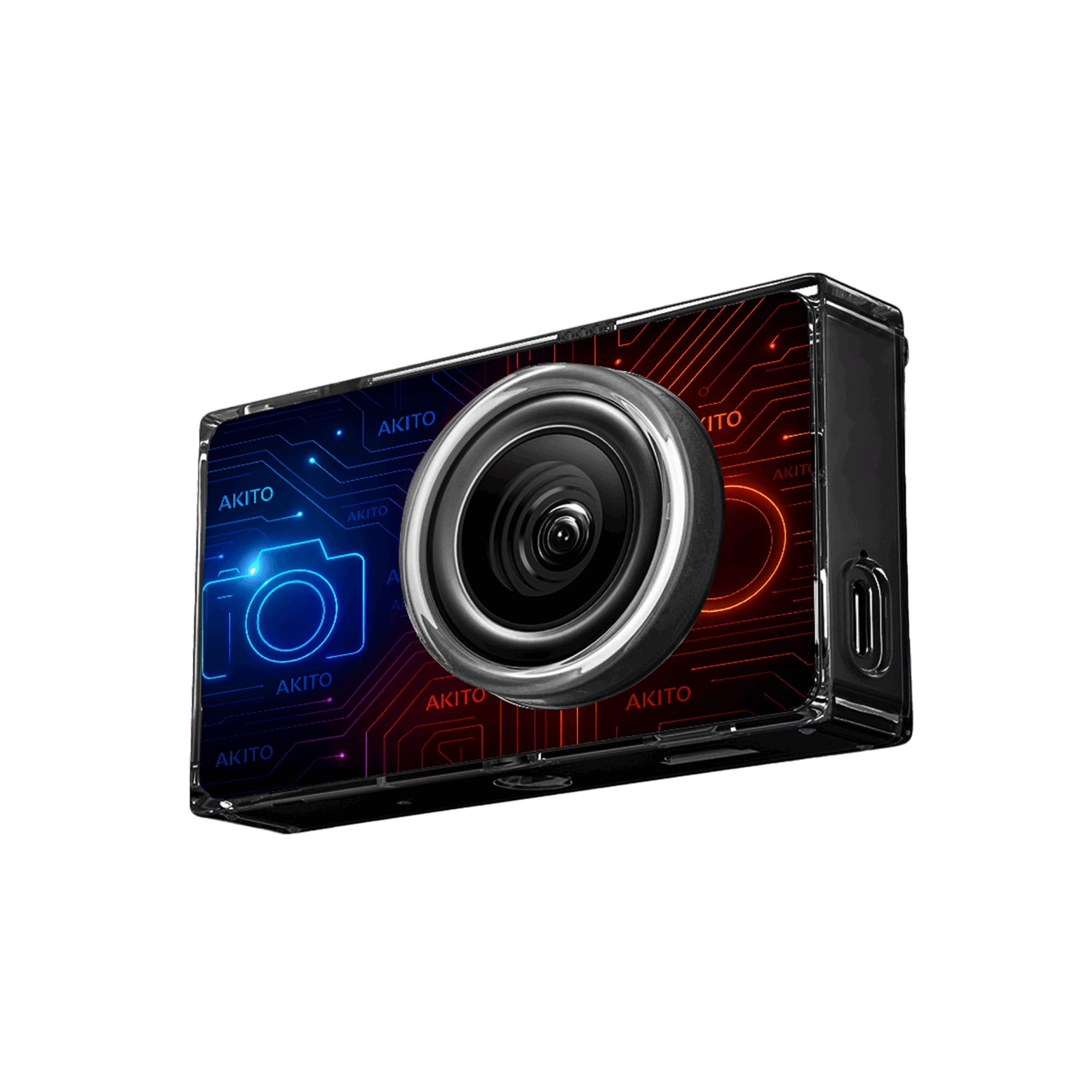 Akito Plus10 Kosher Digital Camera with 5x Optical Zoom and 5K