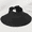 Black, variant on Sun Hats for Women Fashionable Womens Wide Brim Hat Roll-up Straw Sun Visor Hat