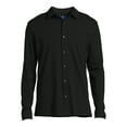 thumbnail image 6 of George Men’s Knit Button Down Shirt with Long Sleeves, Sizes S-3XL, 6 of 6