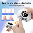 thumbnail image 1 of Coupe-ongles Électrique Rotatif 360° Automatique Blanc, 1 of 6