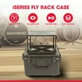 thumbnail image 3 of SKB iSeries 6U Fly Rack, Waterproof Polypropylene Hard Case for Storage, 20 Inch, 3 of 10