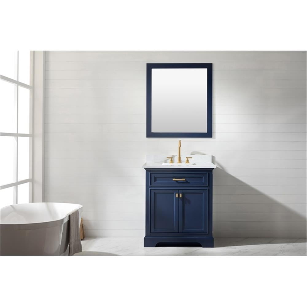Design Element Milano 30" Single Vanity in Blue