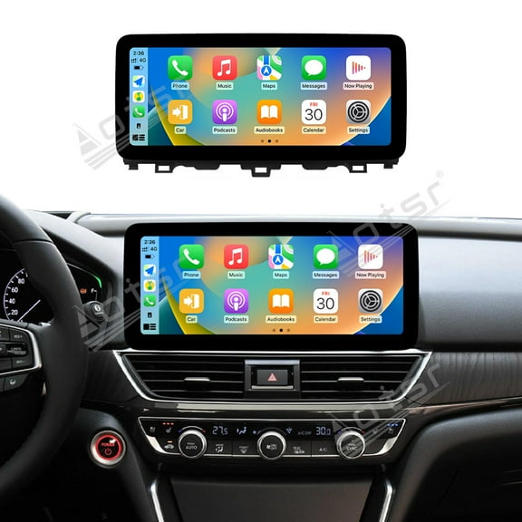Aotsr 12.3 inch Android 14 Car Radio CarPlay For Honda Accord 2018-2022 Touch Screen Multimedia Player GPS Navigation Head Unit DSP WIFI
