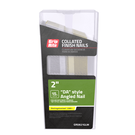 Grip-Rite DA-Finsih Nail 15GA 2" Galv 1M