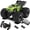 Green, variant on Amphibious RC Car, 4WD Off-Road Waterproof Monster Truck, 2.4GHz Remote Control Vehicle with Dual Batteries,360° Spin & Double-Side Driving, All-Terrain Stunt Car for Kids Boys Aged 8-12