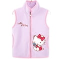 thumbnail image 4 of HelloKitty-Chaleco bordado de dibujos animados para niños, chaqueta de lana Polar para primavera y otoño, chaleco doble, chaleco cálido para bebé, 4 of 4