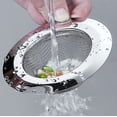 thumbnail image 4 of 3 PCS Kitchen Sink Strainer Stainless Steel, Kitchen Sink Filter，Kitchen Sink Filter with Inner Diameter 7.3cm, 4 of 5