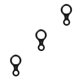 thumbnail image 4 of Descensor de Escalada Yuarrent Rappel Ocho Anillos Protector Negro CBP213756, 4 of 6