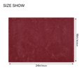 thumbnail image 4 of Ryvnso Dark Red Bathroom Shaggy Rugs Toilet Mat Soft Contour Rug, 4 of 9