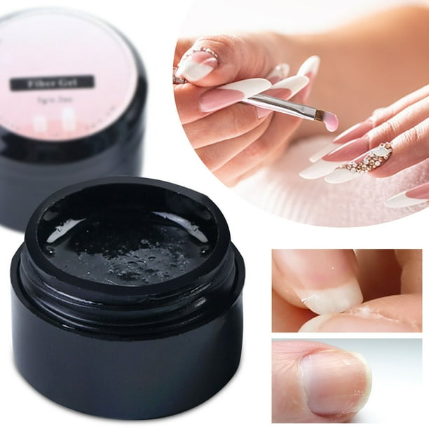 Esmalte de uñas 5 ml, gel de fibra de vidrio para uñas, gel de extensión, barniz para uñas rotas, técnica de extensión de uñas, herramienta para el cuidado de las uñas.