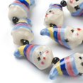 thumbnail image 3 of Handmade Porcelain Beads Clown Colorful 26x14x12.5mm Hole: 2.5mm, 3 of 3