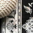 thumbnail image 6 of JONATHAN Y MODERN PERSIAN Cherie French Cottage Area Rug, 5 x 8, Black/Cream, 6 of 12
