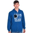 thumbnail image 5 of Picture Of You Photographer Camera Zip Up Hoodie Men's Women's Brisco Brands M, 5 of 6