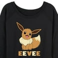 thumbnail image 3 of Pokémon - Eevee - Women's Lightweight French Terry Long Sleeve Shirt, 3 of 5