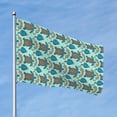thumbnail image 2 of Picia Turtles And Seahorses Printed Flag ,Turtles And Seahorses Pattern Garden Flag Vertical Double,Yard Lawn Outdoor Decor 48x72", 2 of 9