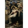 thumbnail image 2 of William Bouguereau 11x14 Gold Ornate Wood Frame and Double Matted Museum Art Print Titled - Pieta (1876), 2 of 4