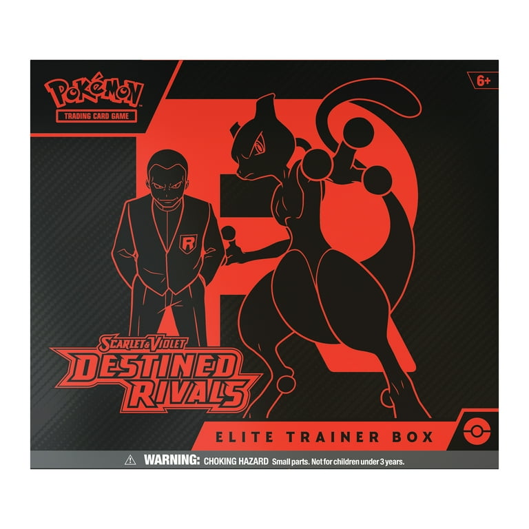 Free Shipping! Pokemon Trading Card Game Scarlet & Violet Destined Rivals  Elite Trainer Box - Walmart.com