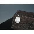 thumbnail image 6 of PicturesOnGold.com Saint Jude Religious Medal Female Adult - 2/3 x 3/4 inch Size of Nickel, Solid 14K White Gold, 6 of 8