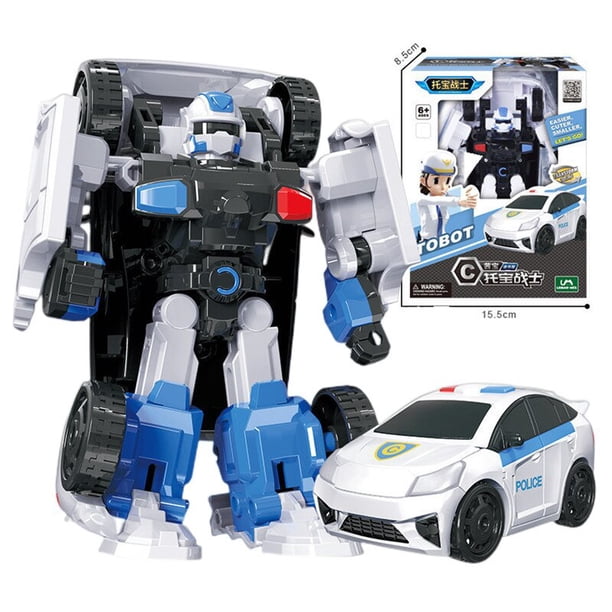 Juguetes de Robot de transformación Tobot de Corea, figuras de acción de dibujos animados de Tobot Brothers, coche de deformación, vehículo grande, regalos para niños Fivean unisex