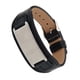 thumbnail image 5 of Pulsera de cuero hecha a mano con cierre de acero inoxidable para marido, abuelo y hombre. negro, 5 of 7