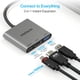 thumbnail image 2 of Hub USB-C Naztech 3 en 1 de 5 Gbps con suministro de alimentación de 100 W HDMI 4K, 2 of 8