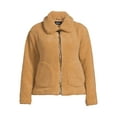 thumbnail image 5 of Mark Alan Women's Plus Faux Sherpa Zip Jacket, 5 of 5